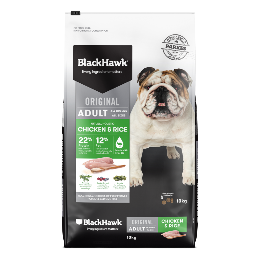 Black Hawk Chicken & Rice Adult Dry Dog Food