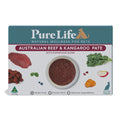 Pure Life Beef & Kangaroo Pate Adult Cat Food Pouch 80g x 12
