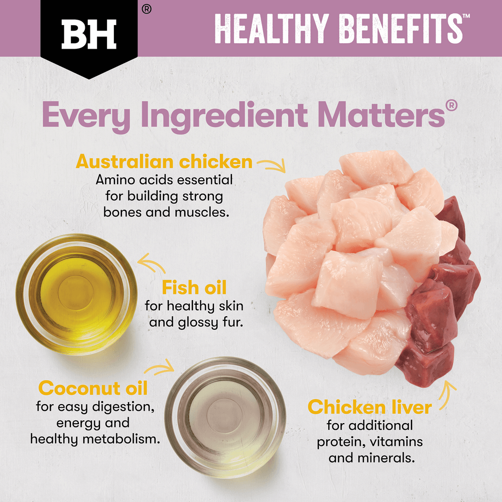 Black Hawk Healthy Benefits Hairball Chicken Adult Dry Cat Food