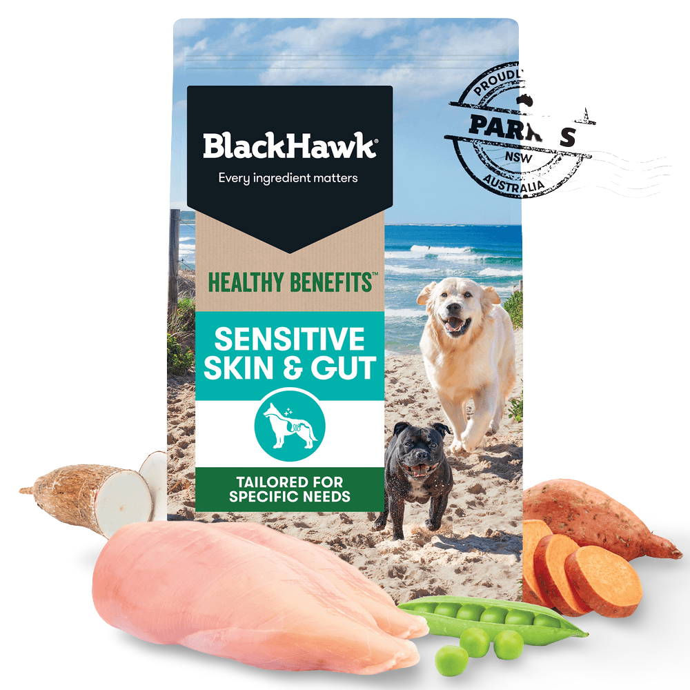Black Hawk Healthy Benefits Sensitive Skin & Gut Adult Dry Dog Food