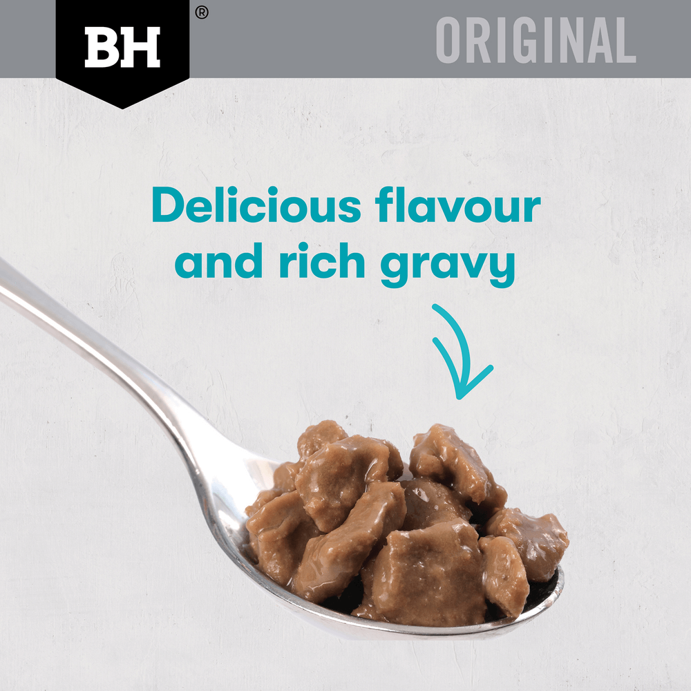 Black Hawk Original Adult Chicken & Tuna in Gravy Wet Cat Food 85g × 12