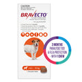 Bravecto Chew for Small Dogs 4.5-10kg Orange
