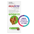 Bravecto Chew for Medium Dogs 10-20kg Green