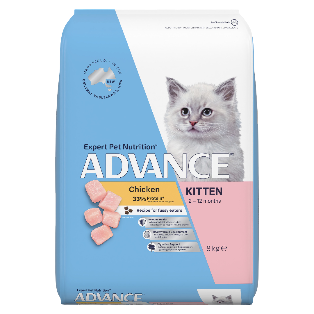 Advance Kitten Chicken Dry Cat Food