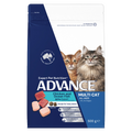 Advance Multi Cat Chicken And Ocean Fish All Lifestages Dry Cat Food