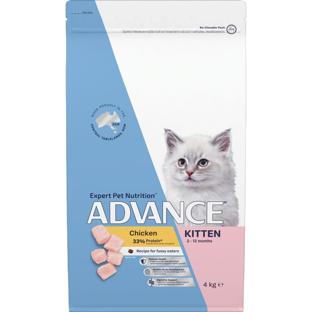 Advance Kitten Chicken Dry Cat Food
