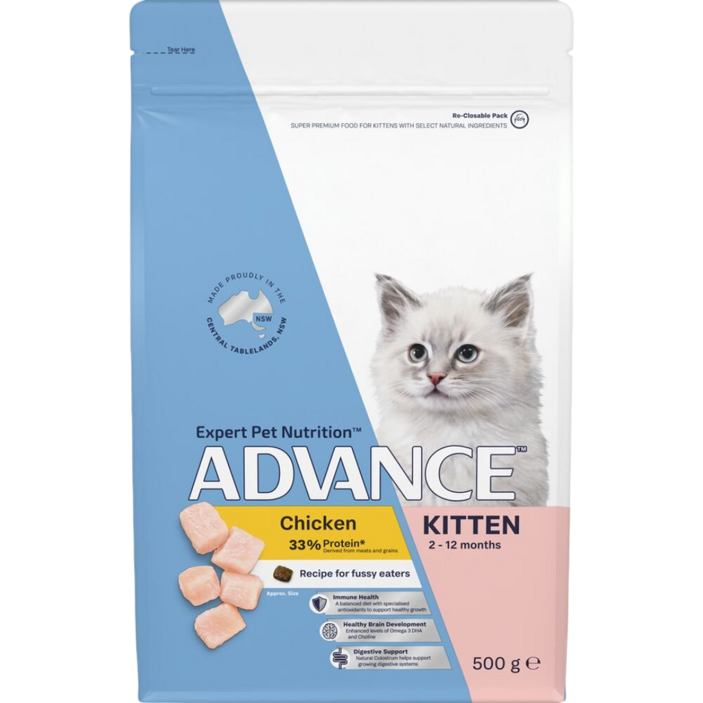 Advance Kitten Chicken Dry Cat Food