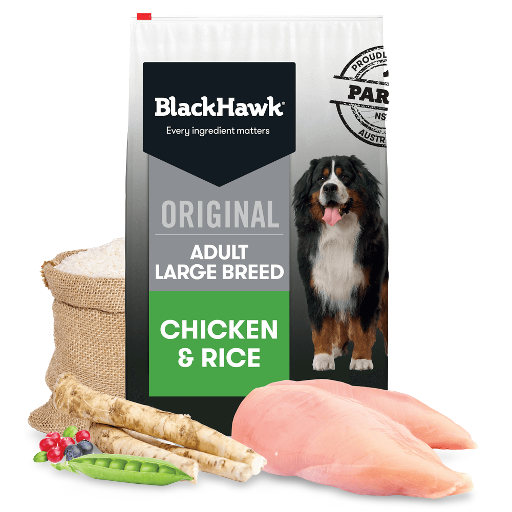 Black Hawk Chicken & Rice Adult Dry Dog Food - Large Breed