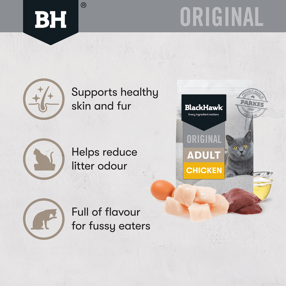 Black Hawk Original Dry Cat Food Adult Chicken
