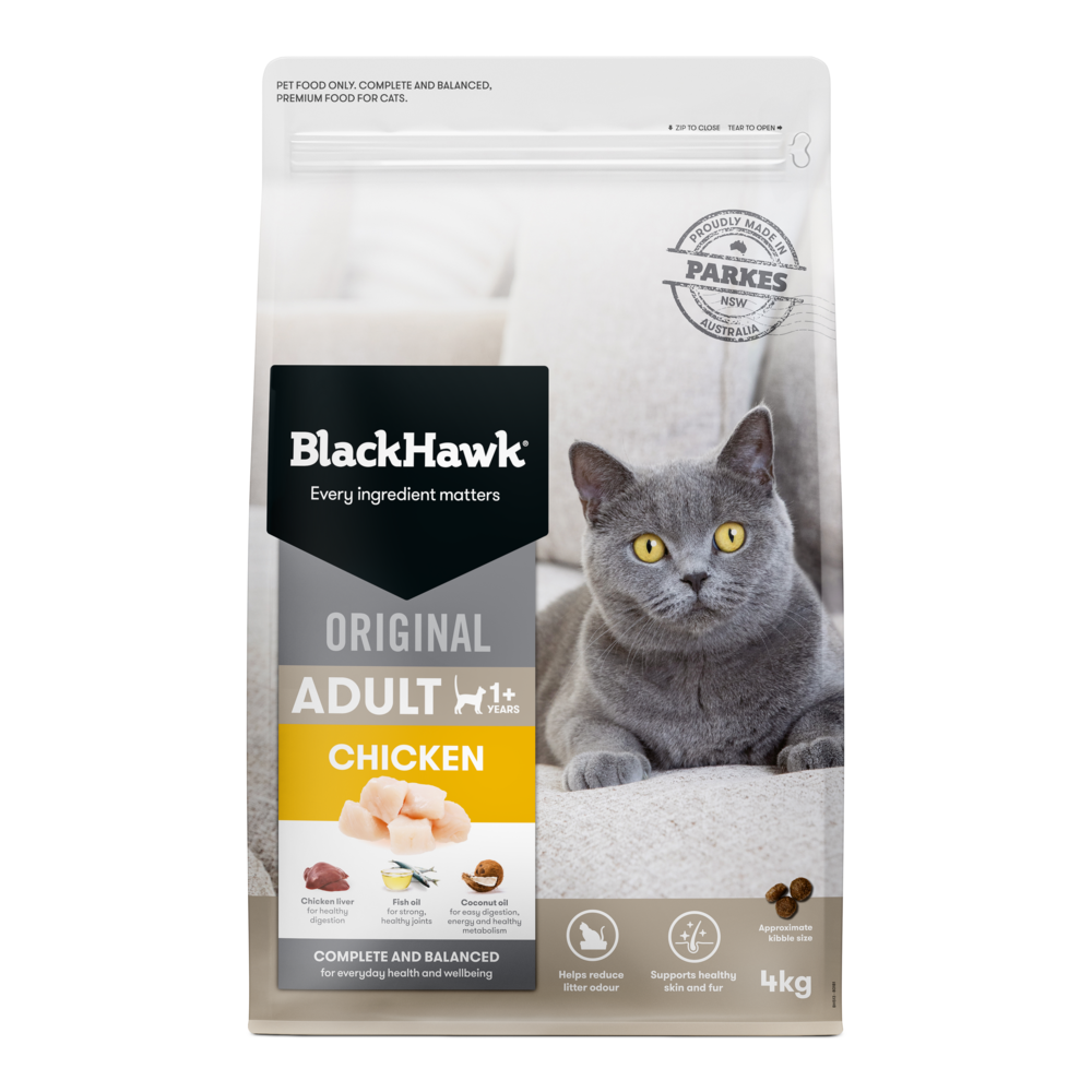 Black Hawk Original Dry Cat Food Adult Chicken