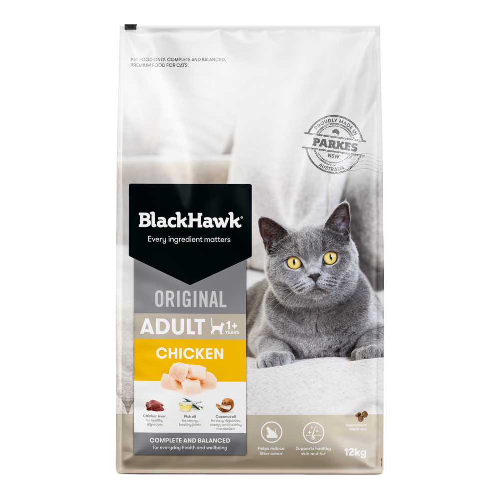 Black Hawk Original Dry Cat Food Adult Chicken