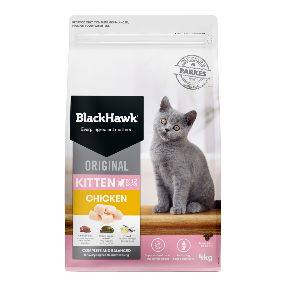 Black Hawk Original Chicken Kitten Dry Cat Food
