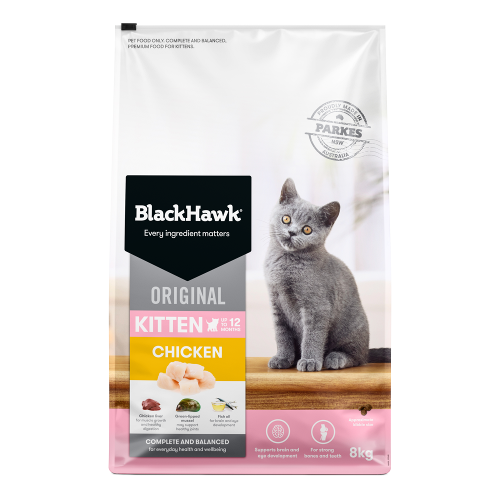 Black Hawk Original Chicken Kitten Dry Cat Food