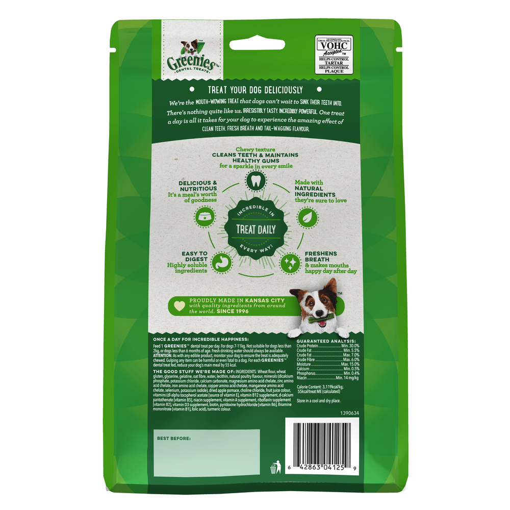 Greenies Original Petite Dog Dental Treats