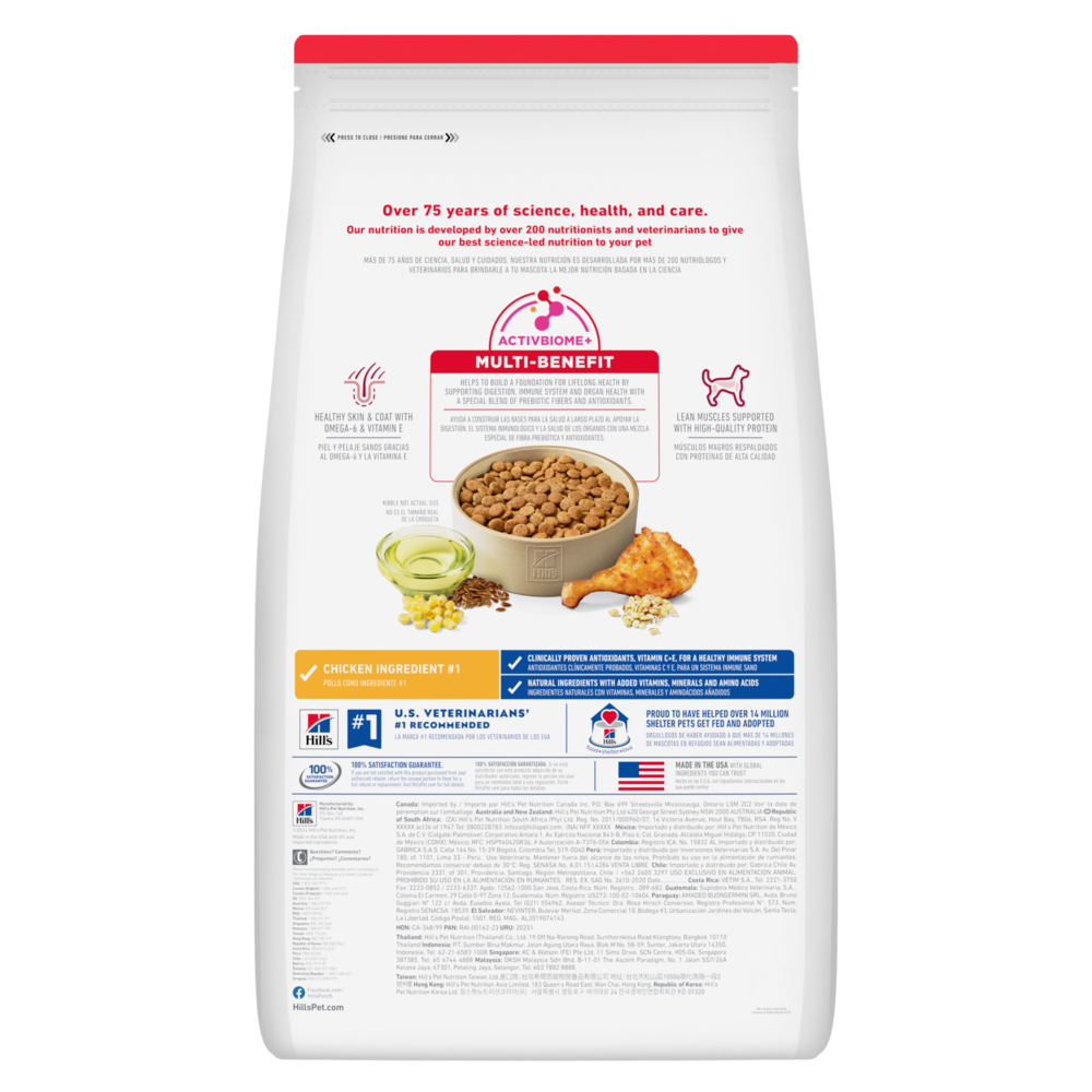 Hills Science Diet Chicken & Barley Recipe Adult Dry Dog Food