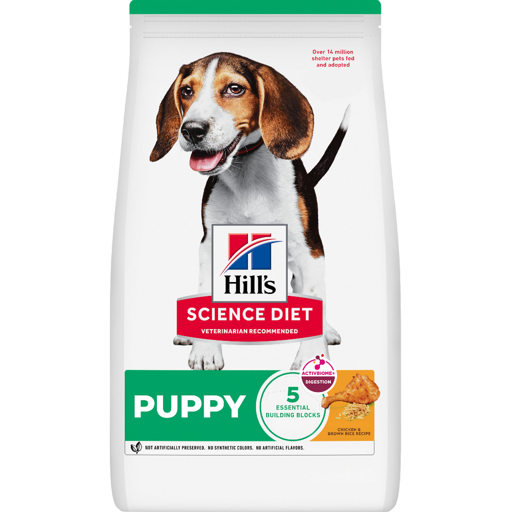 Hills Science Diet Chicken & Brown Rice Puppy Dry Dog Food