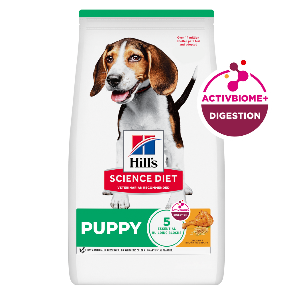 Hills Science Diet Chicken & Brown Rice Puppy Dry Dog Food