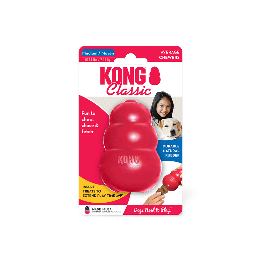 Kong Classic Dog Toy Red