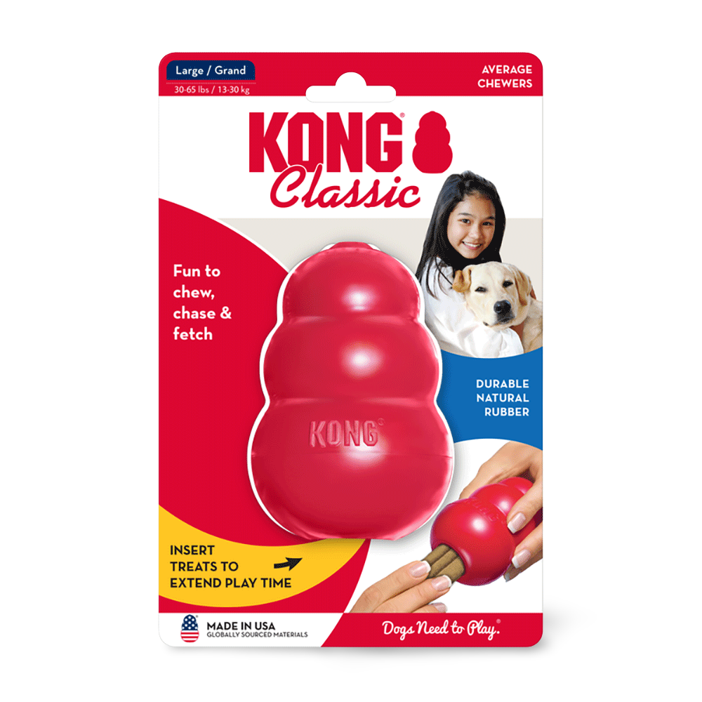 Kong Classic Dog Toy Red