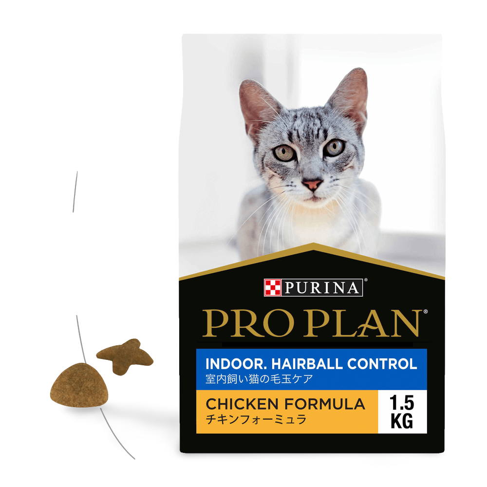 Pro Plan Adult Indoor Hairball Control Dry Cat Food