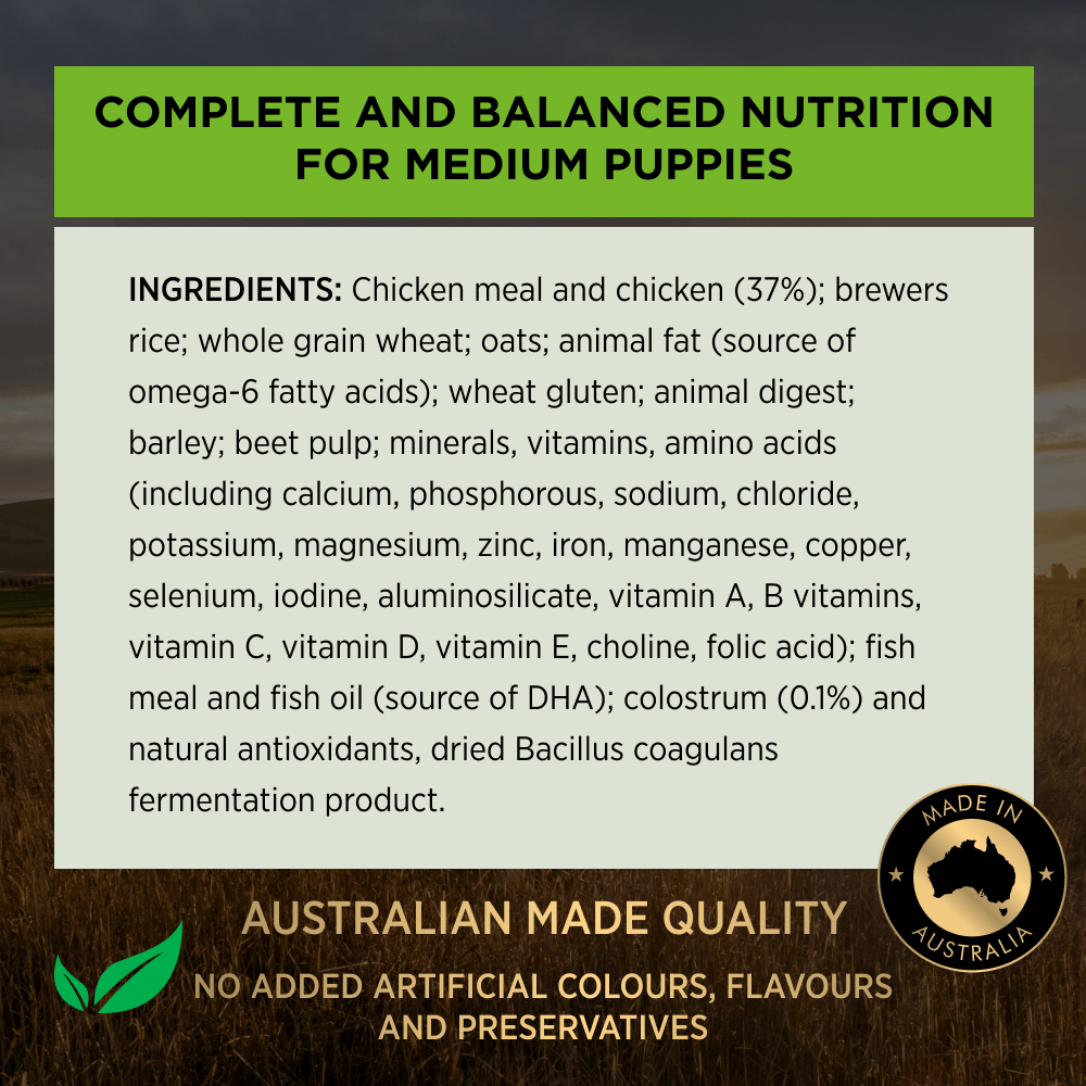 Pro Plan Chicken Medium Breed Puppy Dry Dog Food