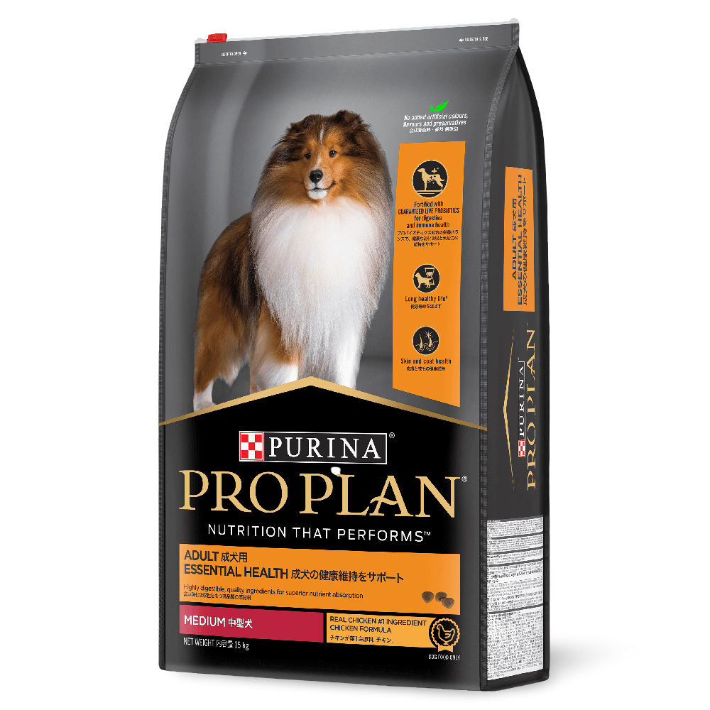 Pro Plan Essential Health Chicken Medium Breed Adult Dry Dog Food