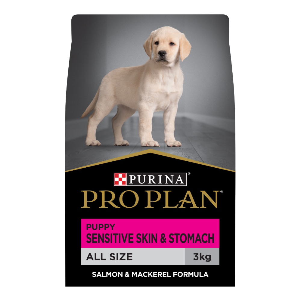 Pro Plan Sensitive Stomach & Skin Salmon & Mackerel Puppy Dry Dog Food