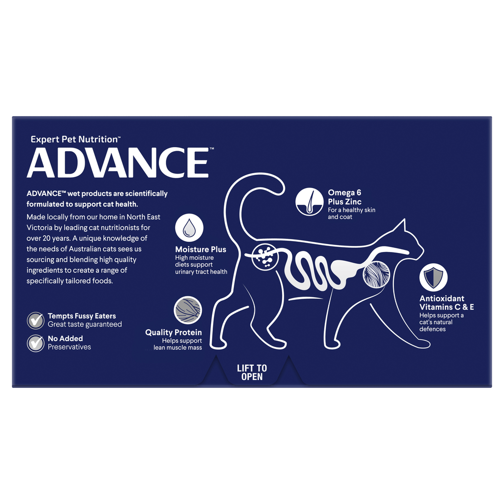 Advance Adult Tender Chicken Delight Wet Cat Food Trays
