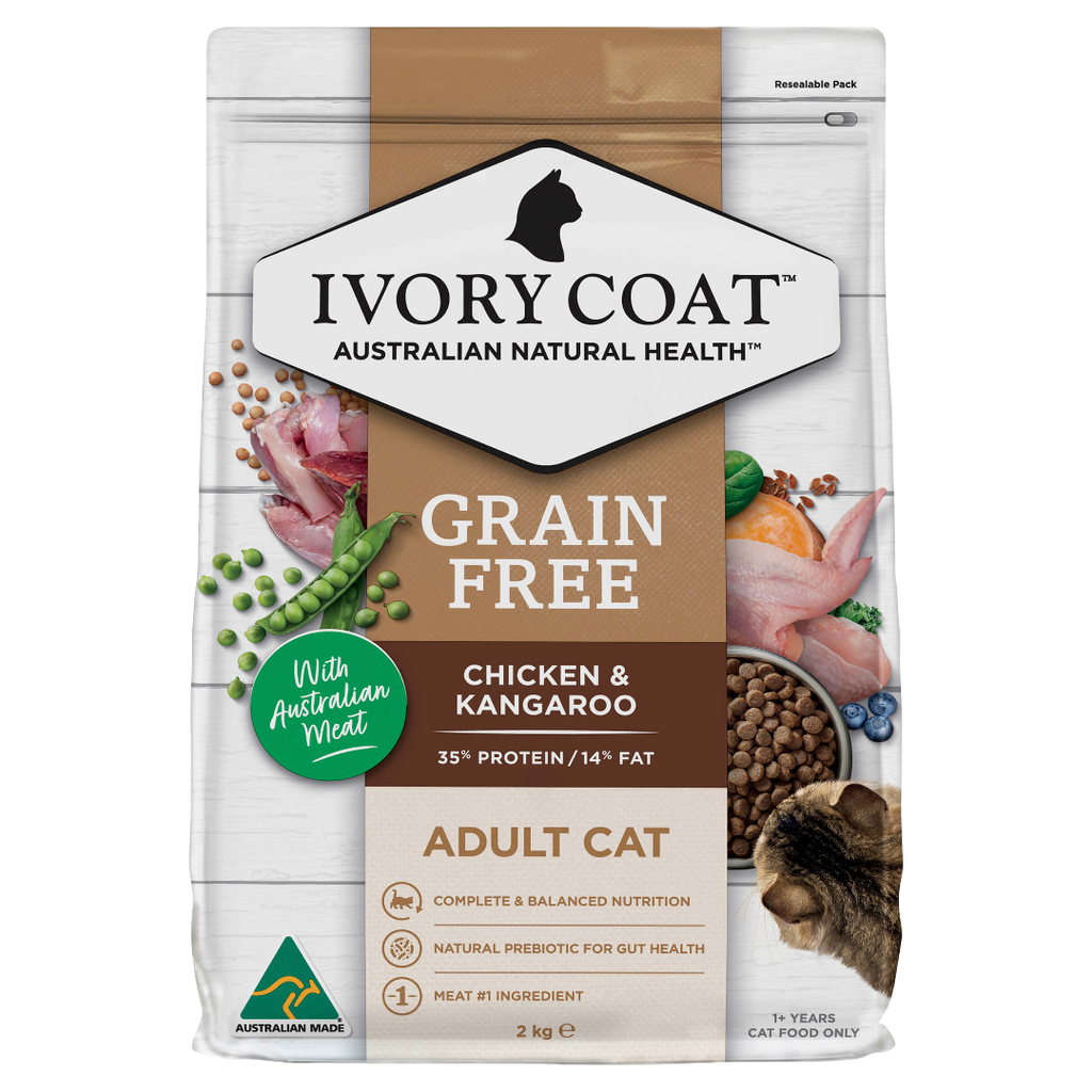 Ivory Coat Chicken & Roo Adult Cat Food