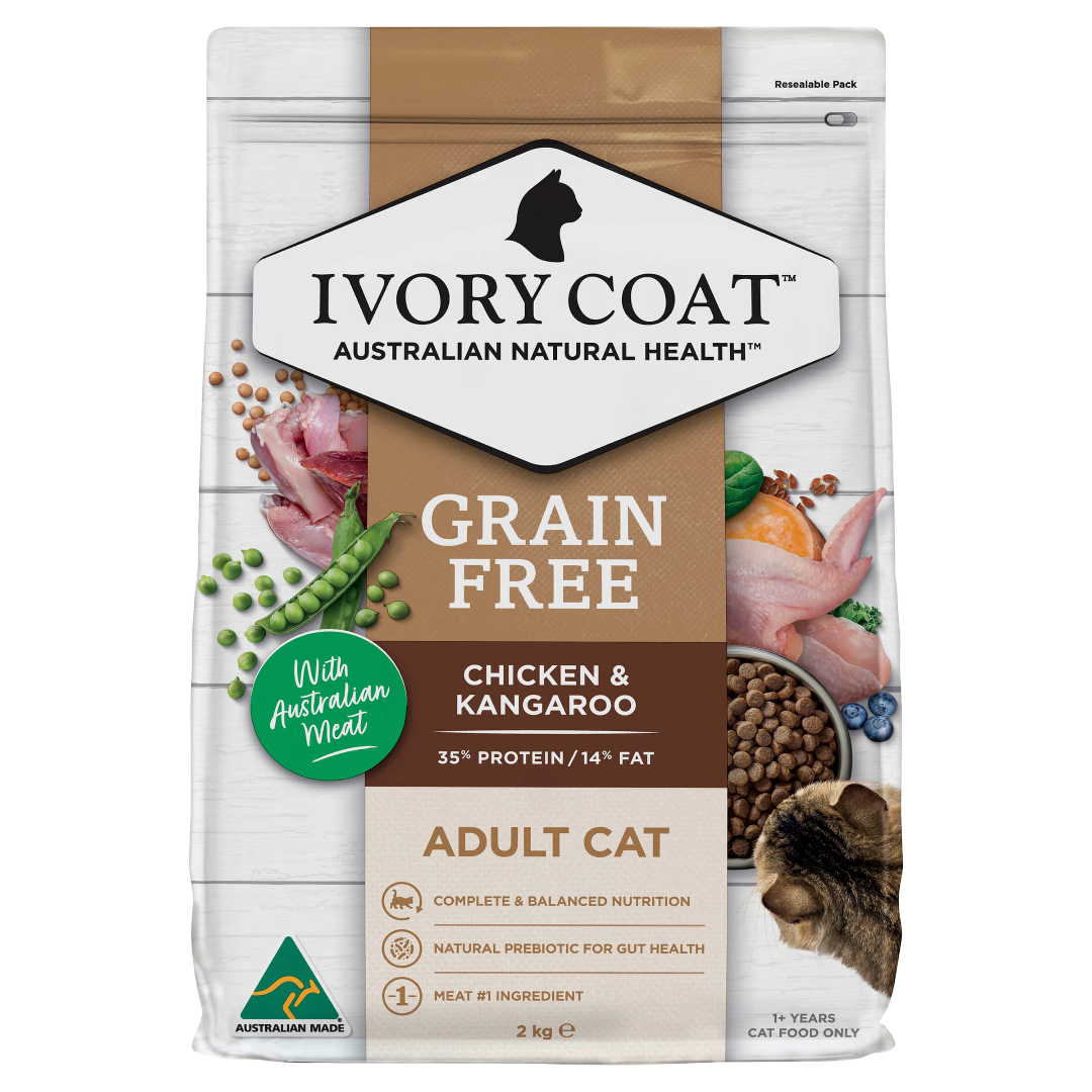 Ivory Coat Chicken & Roo Adult Cat Food