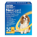 NexGard Spectra Chews Small Dog Yellow (3.6–7.5kg)