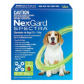 NexGard Spectra Chews Medium Dog Green (7.6–15kg)