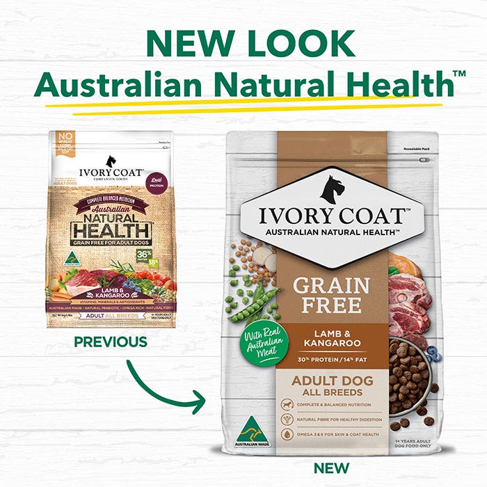 Ivory Coat Grain Free Lamb & Roo Adult Dog Food