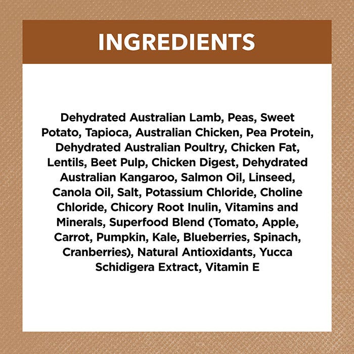 Ivory Coat Grain Free Lamb & Roo Adult Dog Food