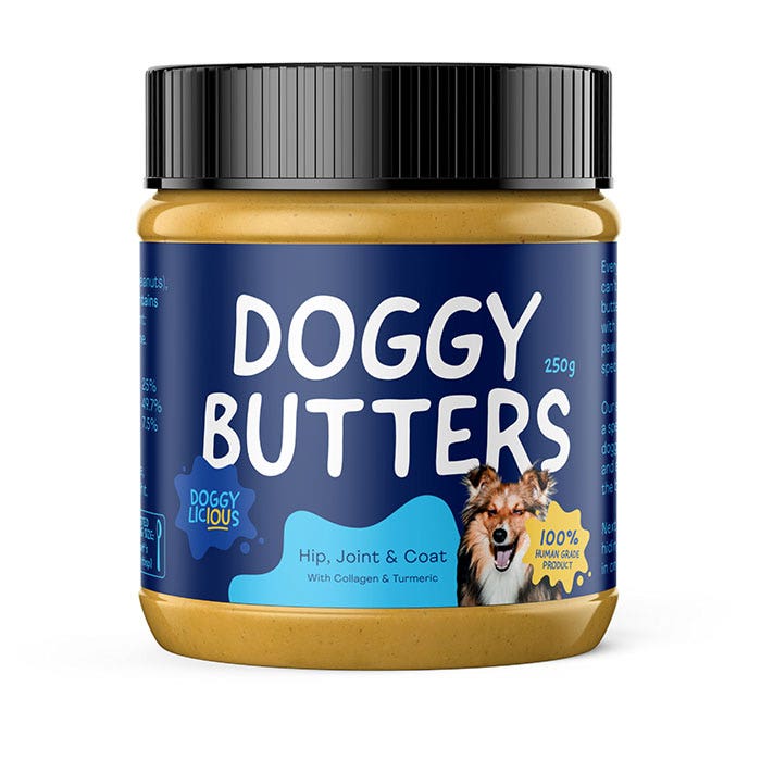 Doggylicious Hip Joint & Coat Doggy Butter Dog Treat 250g
