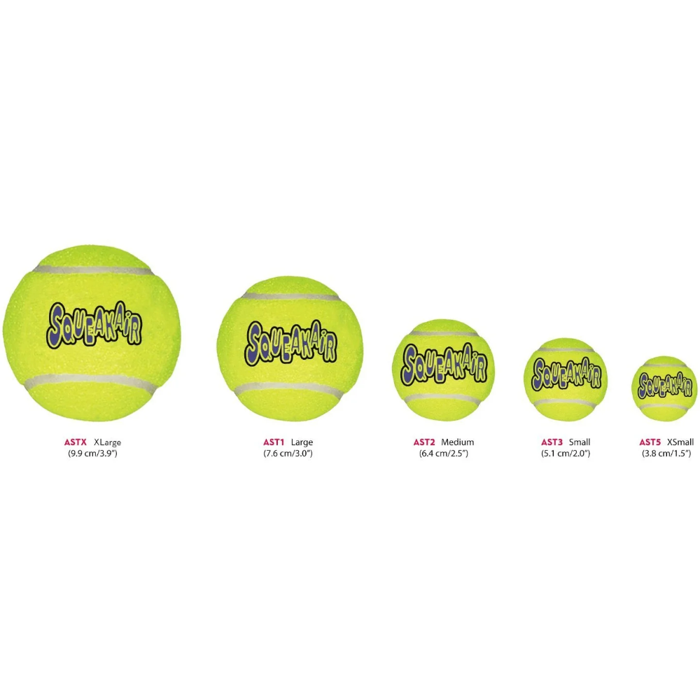 Kong Airdog Squeaker Felt Balls for Dogs