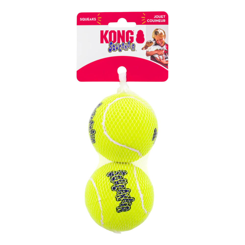 Kong Airdog Squeaker Felt Balls for Dogs