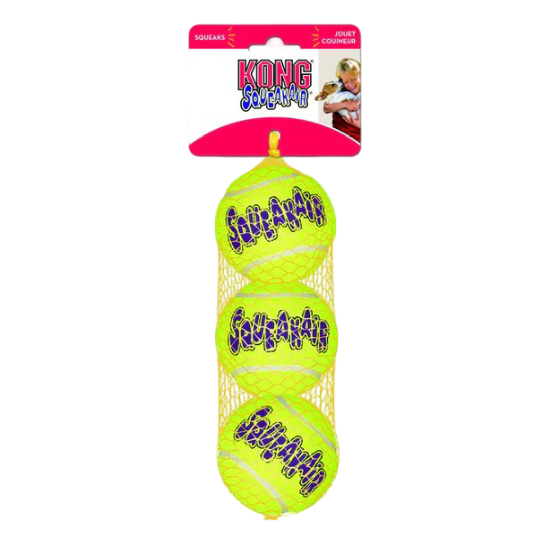 Kong Airdog Squeaker Felt Balls for Dogs