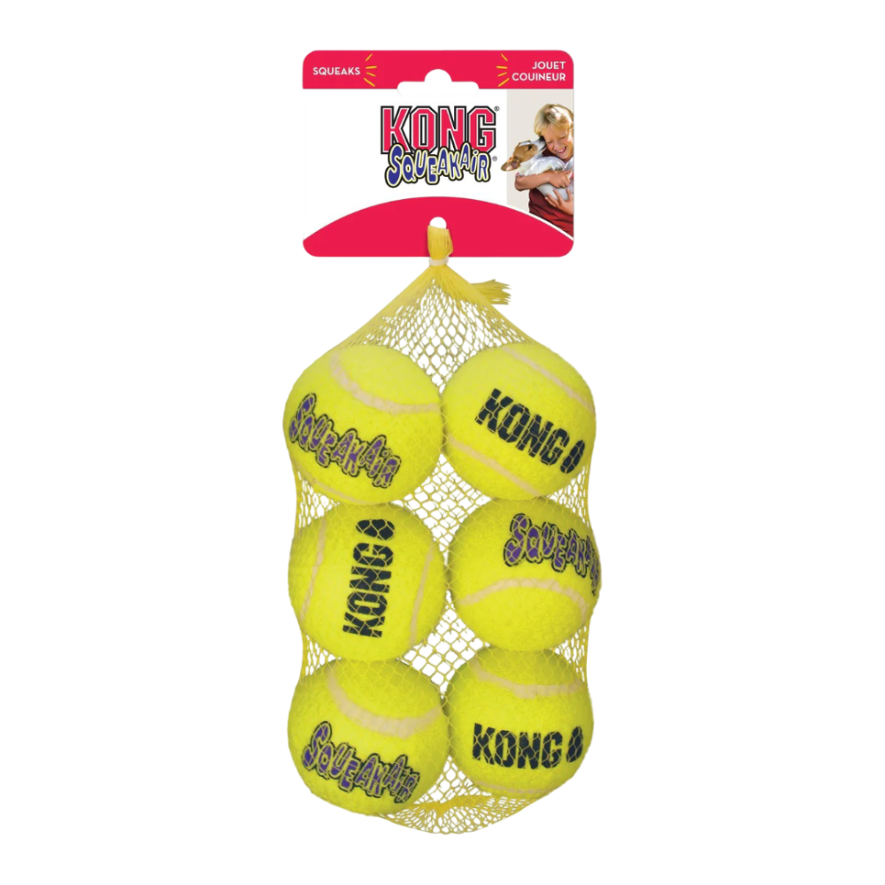 Kong Airdog Squeaker Felt Balls for Dogs