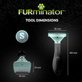 Furminator Long Hair Cat Deshedding Tool S