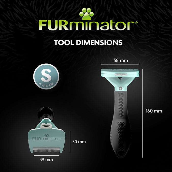 Furminator Long Hair Cat Deshedding Tool S