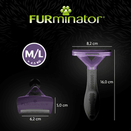 Furminator Long Hair Cat Deshedding Tool M/L