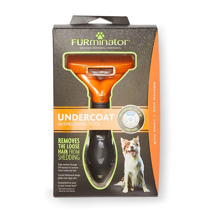 Furminator Long Hair Dog Deshedding Tool M
