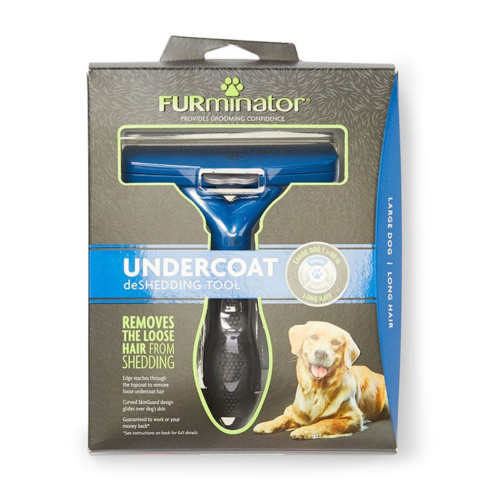 Furminator Long Hair Dog Deshedding Tool L