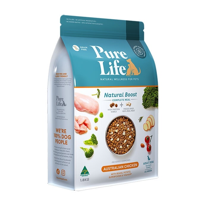 Pure Life Natural Boost Chicken Adult Dog Food
