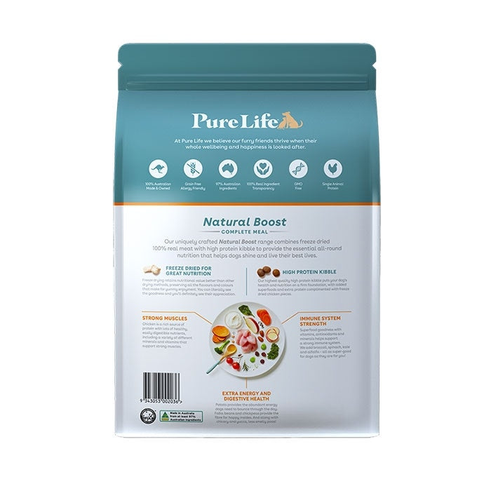Pure Life Natural Boost Chicken Adult Dog Food