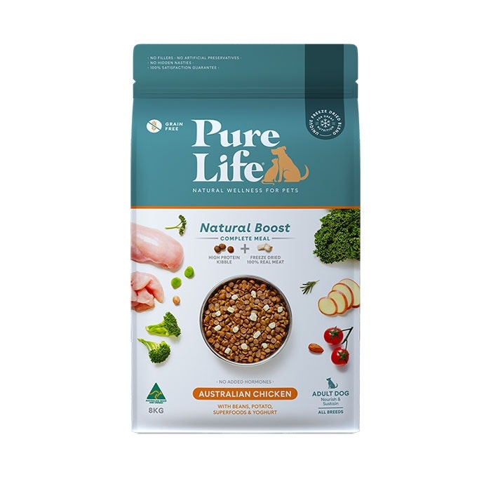 Pure Life Natural Boost Chicken Adult Dog Food