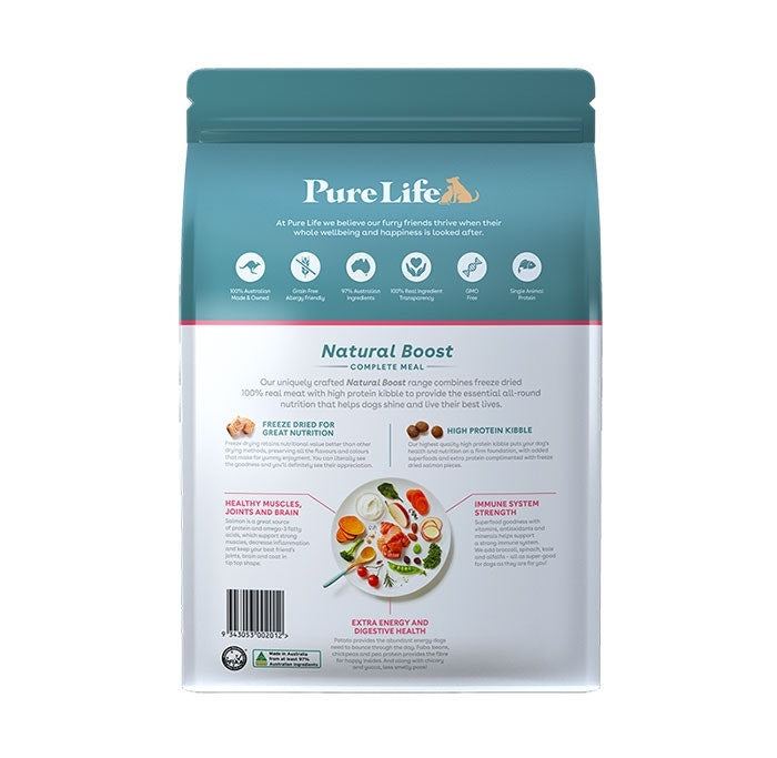 Pure Life Natural Boost Salmon Adult Dog Food