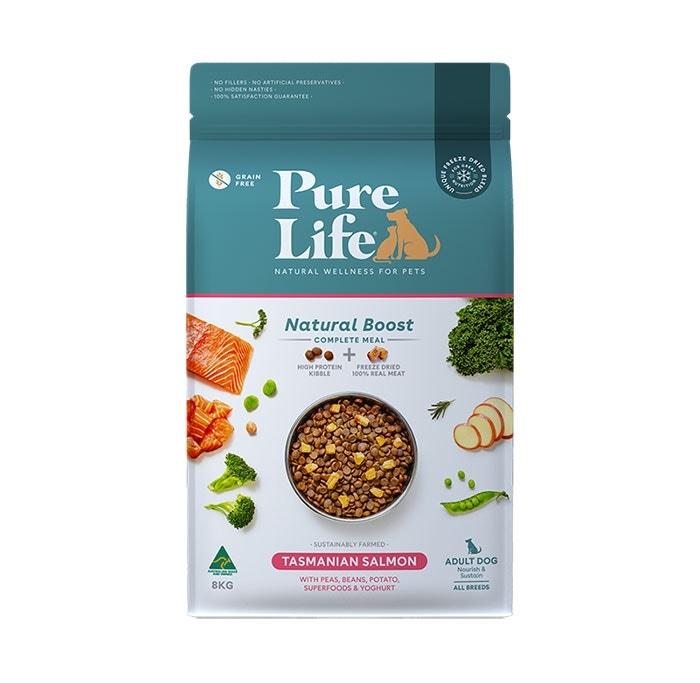 Pure Life Natural Boost Salmon Adult Dog Food