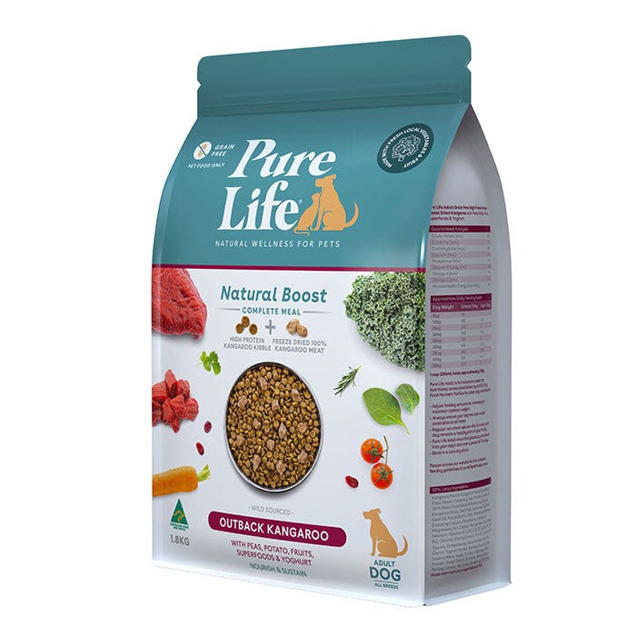 Pure Life Natural Boost Kangaroo Adult Dog Food